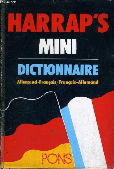HARRAP'S - MINI DICTIONNAIRE - ALLEMAND FRANCAIS