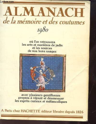 ALMANACH DE LA MEMOIRE ET DES COUTUMES 1980