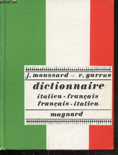 DICTIONNAIRE ITALIEN-FRANCAIS /FRANCAIS-ITALIEN