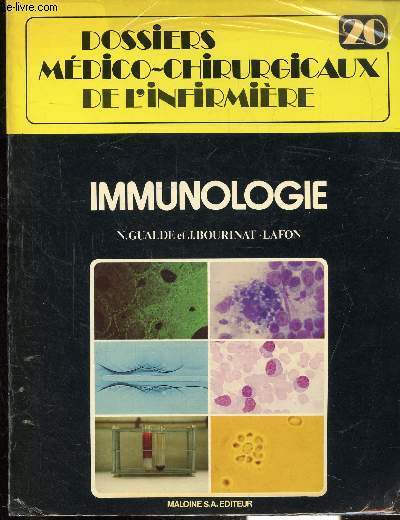 IMMUNOLOGIE - FASICULE 20 - COLLECTION 