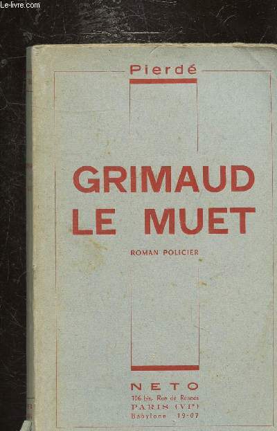 GRIMAUD LE MUET