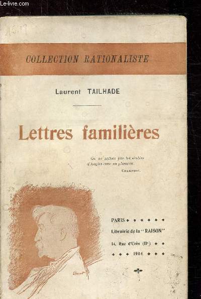 LETTRES FAMILIERES -