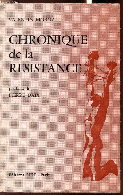 Chronique de la resistance -