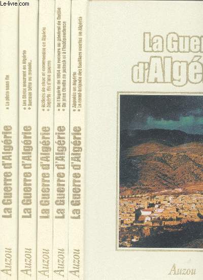 20e sicle - Guerre d'algrie - Histoire des grands conflits - 5 volumes -