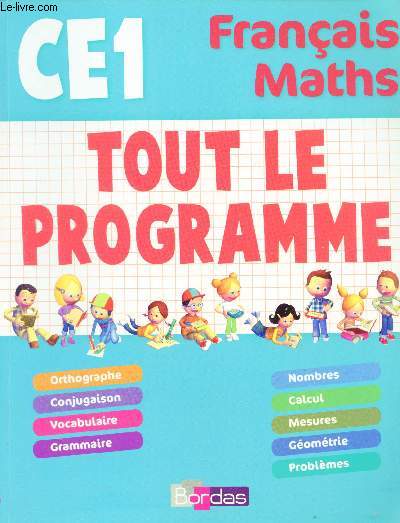 CE1 - Franais Math - Tout le programme -