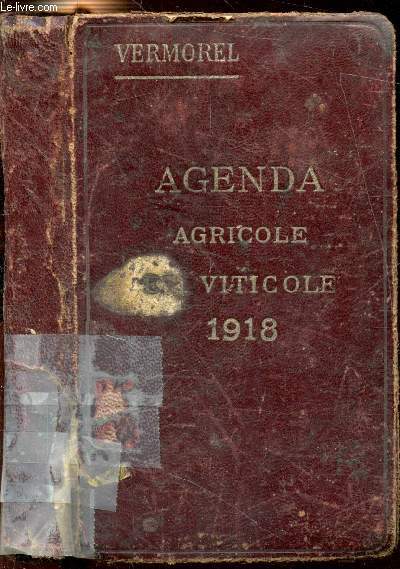 Agenda agricole & viticole - 33e anne