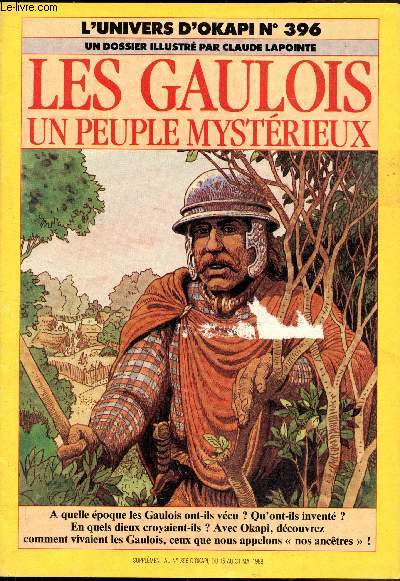 Supplment au n396 d'Okapi du 15 au 31 mai 1988 - Les Gaulois un peuple mystrieux