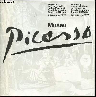 Museu Picasso - Proposta per a l'exhibicio de Las Meninas i Estudi de la Imatge Grafica del Museu - Juliol Agost 1976 -