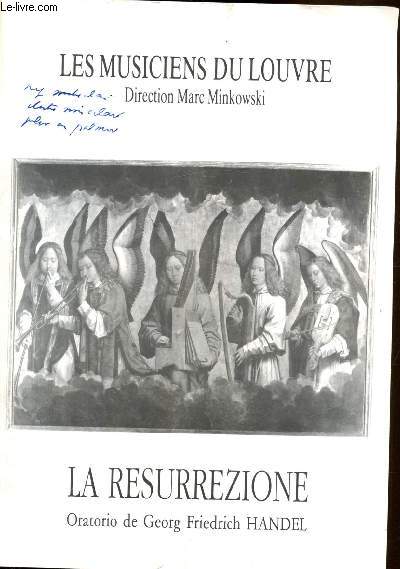Les musiciens du Louvre - La Resurrezione Oratorio de Georg Friedrich Handel