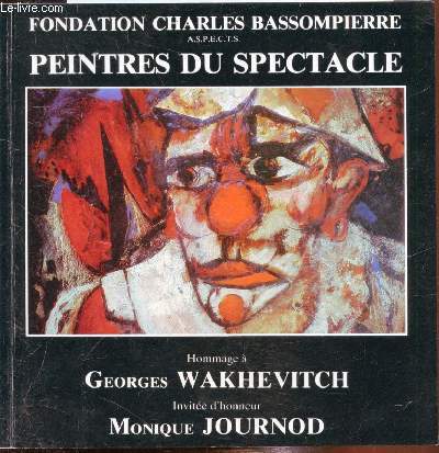 Fondation Charles Bassonpierre. Exposition 3 au 22 novembre 1988 - 