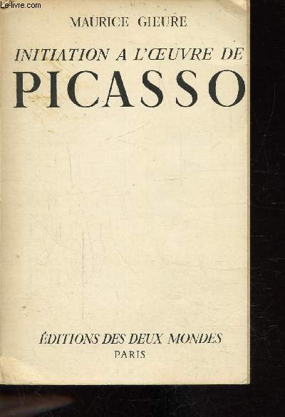 Initiation  l'oeuvre de Picasso -