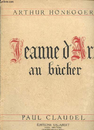Jeanne d'Arc au bcher - Partition - Pome de Claudel Paul - E.M.S 8819