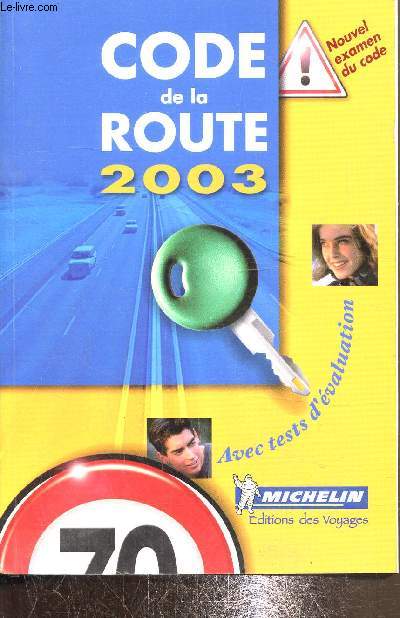 Code de la route 2003 permis vhicule lger