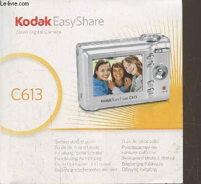 Kodak Easyshare C613- Manuel d'utilisation