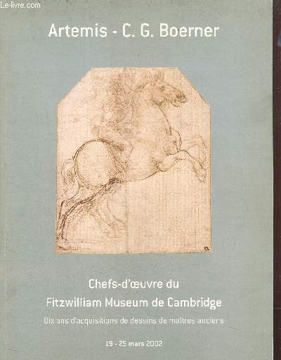 Chefs-d'oeuvre du Fitzwilliam Museum de Cambridge- Dix ans d'acquisitions de dessins de matres anciens