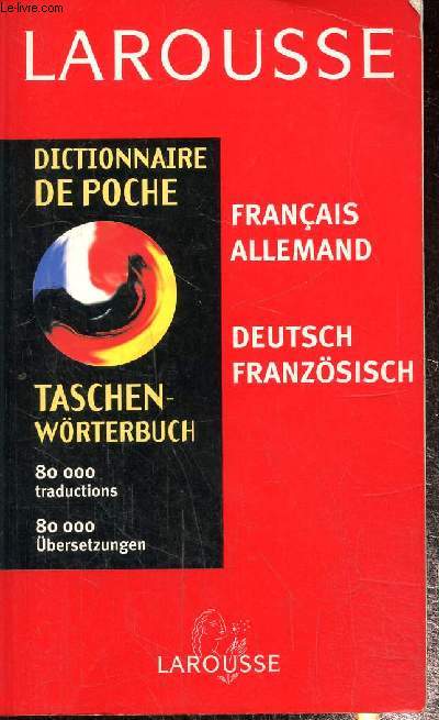 Dictionnaire de poche - taschen-worterbuch / francais-allmeand / deutsch-fransosisch
