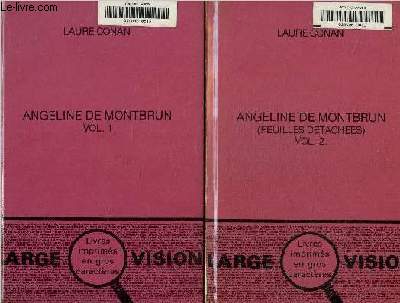 Angeline de Montbrun Vol 1 et 2