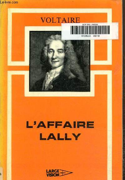 L'affaire Lally. Texte en gros caractres.