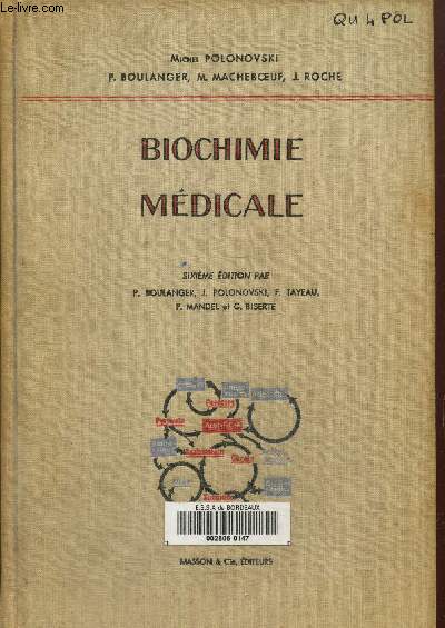 Biochimie mdicale. Sixime dition