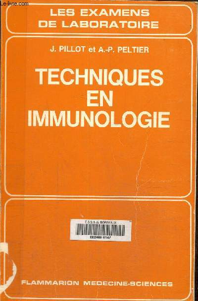 Techniques en immunologie