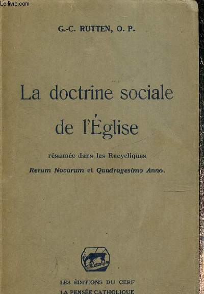 La doctrine sociale de l'Eglise