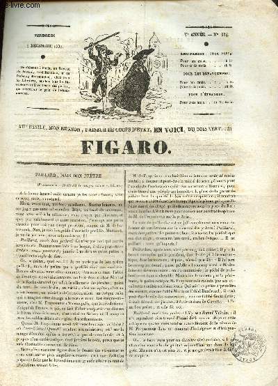 Figaro Ve anne, n334, vendredi 3 dcembre 1830-