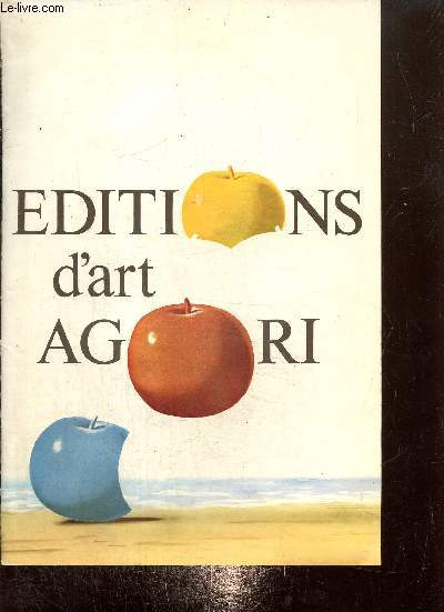 Catalogue des ditions d'art Agori : estampes originales de peintres contemporains