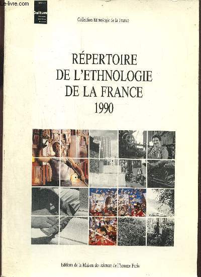 Rpertoire de l'ethnologie de la France 1990 (Collection 