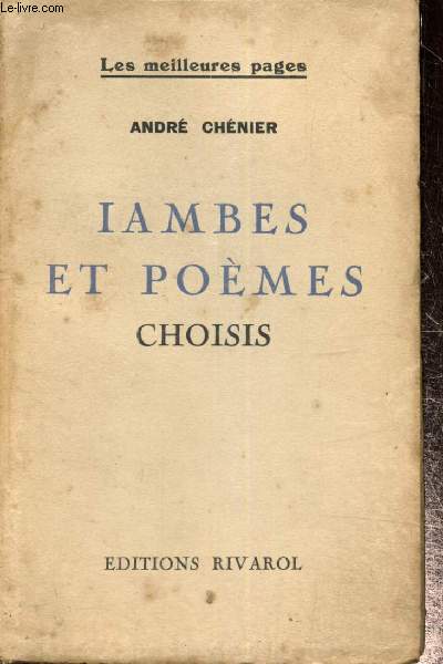 Iambes et pomes choisis (Collection 