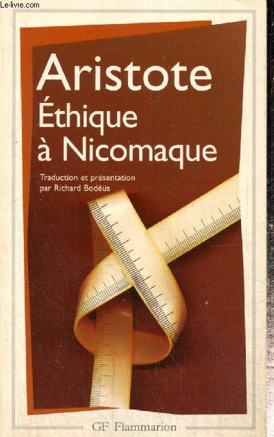 Ethique  Nicomaque (Collection 
