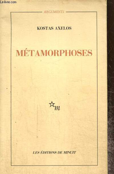 Mtamorphoses - Clture/ouverture (Collection 