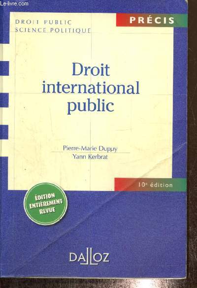Droit international public (Collection 