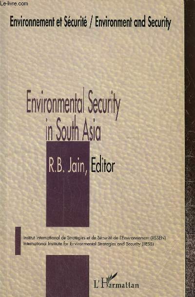 Environmental Security in South Asia (Collection 