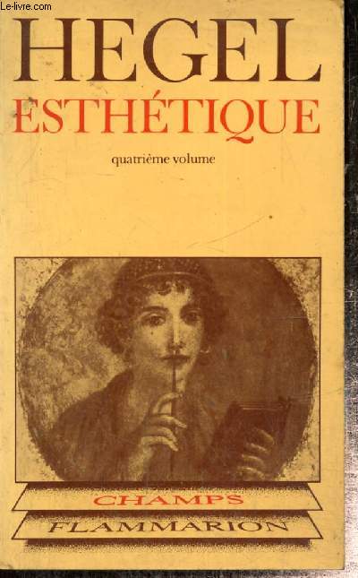 Esthtique, tome IV (Collection 