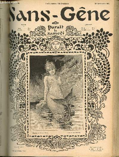 Sans-Gne, n43 (21 dcembre 1901) : Crime de quartier / L'aimable pouse / La petite jeune fille / Grande ligne / L'appel  nos lecteurs / Le Monsieur qui a des projets /...