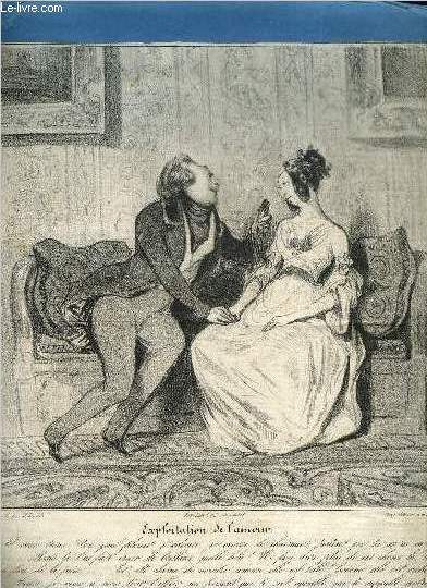 Recueil d'illustrations dcoupes dans des journaux du XIXe sicle (Honor Daumier et autres illustrateurs)
