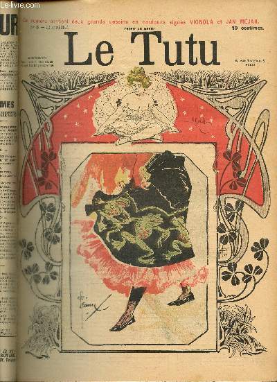 Le Tutu, n6 (30 avril 1901) : Aux militaires et aux bonnes d'enfants / Les Mmoires d'une malle / Le lapin et la carotte / Au catchisme du village / Songe de printemps / Des mots /...