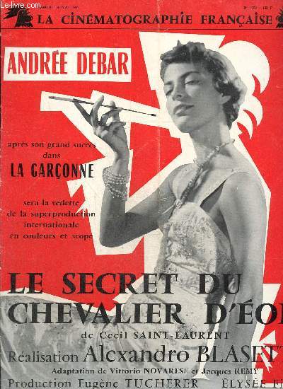 La Cinmatographie Franaise, n1720 (samedi 18 mai 1957) : Le festival de Cannes / Inauguration du 