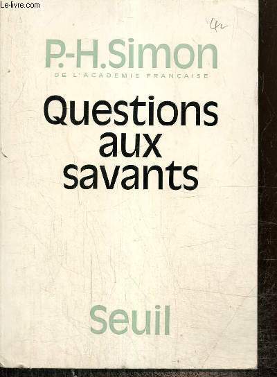 Questions aux savants
