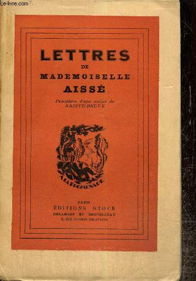 Lettres de Mademoiselle Ass  Madame Calandrini