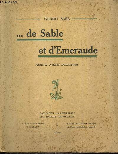 ... de Sable et d'Emeraude - Pome de la rgio arcachonnaise (Collection 