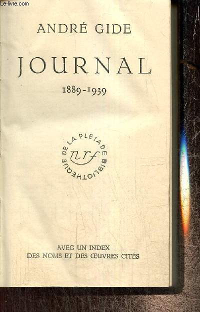 Journal, 1889-1939 (Collection 