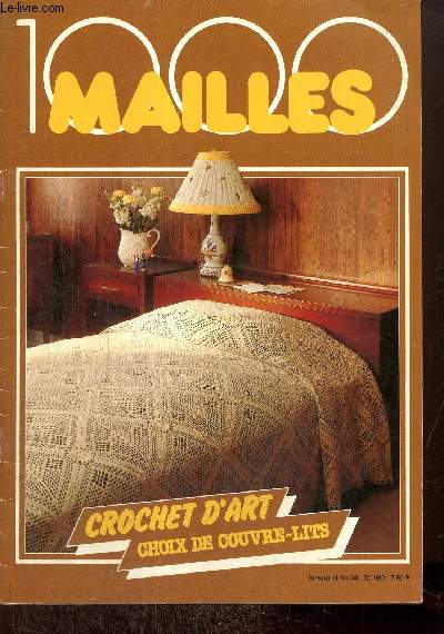 1000 mailles, n34 (septembre 1980) : Housse de chaise 