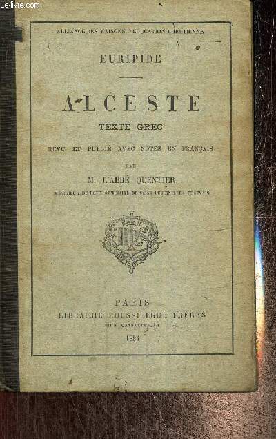 Alceste, texte grec