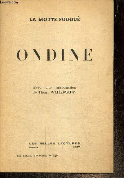 Ondine (Les Belles Lectures, n320)