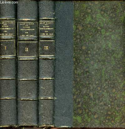 Manuel encyclopdique thorique et pratique des juges de paix de leurs supplants et greffiers avec formules de tous les actes - En 3 tomes (3 volumes) - Tomes 1+2+3 - 6e dition.