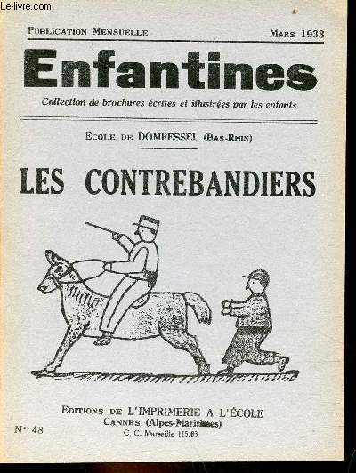 Enfantines n48 mars 1933 - Les contrebandiers.