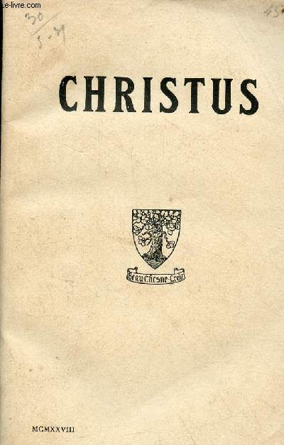 Christus manuel d'histoire des religions - 5e dition revue.