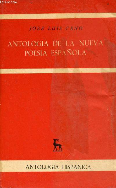 Antologia de la nueva poesia espanola.