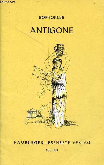 Antigone ein trauerspiel.